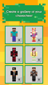 اسکرین شات برنامه Skins Pack for Minecraft 3