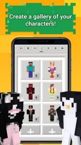اسکرین شات 3 برنامه Skins Pack for Minecraft