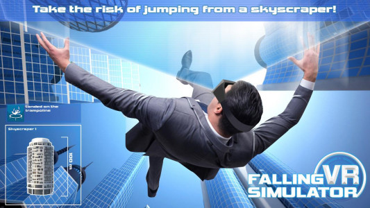 اسکرین شات بازی Falling VR Simulator 3