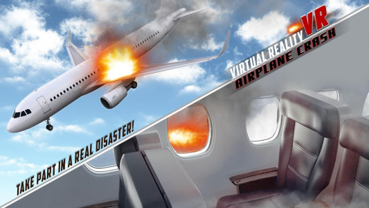 اسکرین شات بازی Virtual Reality Airplane Crash 3