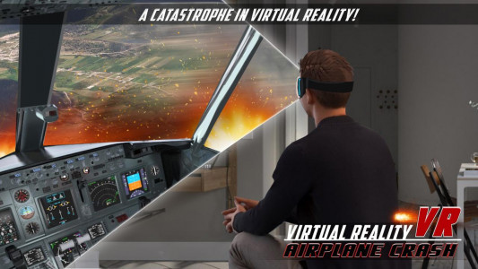 اسکرین شات بازی Virtual Reality Airplane Crash 2