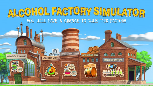 اسکرین شات بازی Alcohol Factory Simulator 1