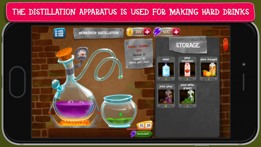 اسکرین شات بازی Alcohol Factory Simulator 3