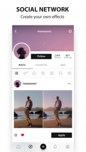 اسکرین شات 4 برنامه Avatan - Photo Editor Touch Up