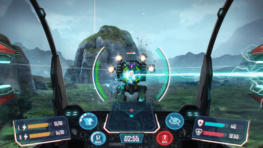 اسکرین شات بازی Robot Warfare: PvP Mech Battle 1