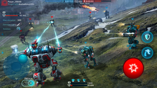 اسکرین شات بازی Robot Warfare: PvP Mech Battle 4