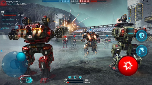 اسکرین شات بازی Robot Warfare: PvP Mech Battle 5