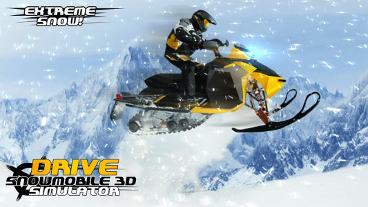 اسکرین شات بازی Drive Snowmobile 3D Simulator 2