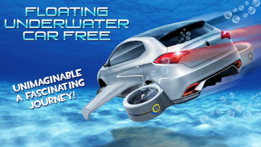 اسکرین شات بازی Floating Underwater Car Free 3