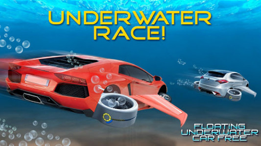 اسکرین شات بازی Floating Underwater Car Free 4