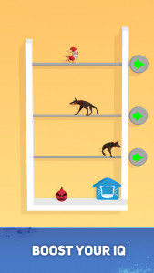 اسکرین شات بازی Kitten Rescue - Pin Pull 3