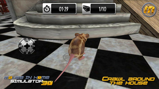 اسکرین شات بازی Mouse in Home Simulator 3D 3