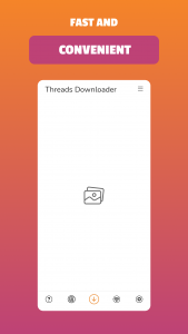 اسکرین شات برنامه Threads Downloader 3