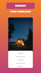 اسکرین شات 6 برنامه Tget - Threads Downloader