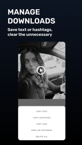اسکرین شات 5 برنامه Tikget - Video Downloader