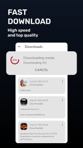 اسکرین شات 4 برنامه Tikget - Video Downloader