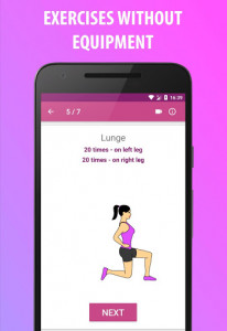 اسکرین شات برنامه Buttocks and Legs In 21 Days - Butt & Legs Workout 2