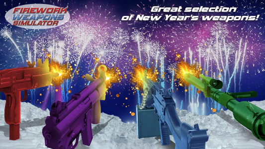 اسکرین شات بازی Firework Weapons Simulator 3