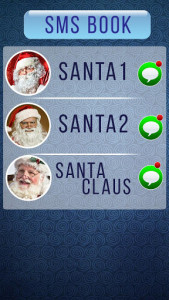 اسکرین شات بازی Fake SMS Santa Joke 8
