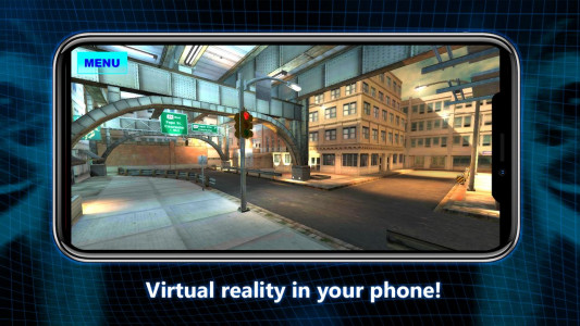اسکرین شات بازی Helmet Virtual Reality 3D Joke 1