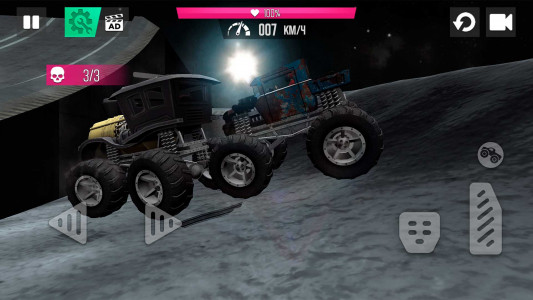 اسکرین شات بازی Monster Truck Crash Moon 5