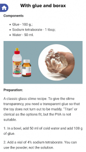 اسکرین شات برنامه How to make a slime 4
