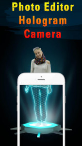 اسکرین شات بازی Photo Editor Hologram Camera 6