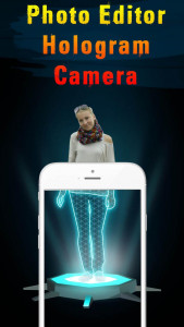 اسکرین شات بازی Photo Editor Hologram Camera 3