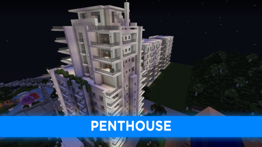 اسکرین شات برنامه Penthouses for minecraft maps 1