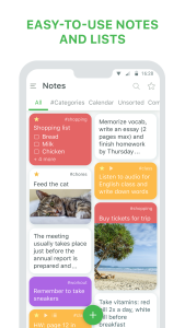 اسکرین شات 1 برنامه Notes - notepad and lists
