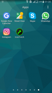 اسکرین شات برنامه Icon Torch - Flashlight 4