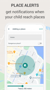 اسکرین شات برنامه KidControl. Family GPS locator 3