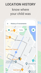 اسکرین شات برنامه KidControl. Family GPS locator 4
