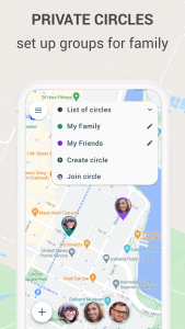 اسکرین شات برنامه KidControl. Family GPS locator 2