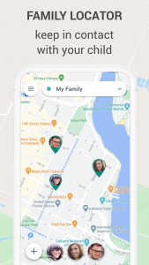 اسکرین شات برنامه KidControl. Family GPS locator 1