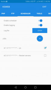 اسکرین شات 5 برنامه KSWEB: web developer kit