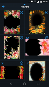 اسکرین شات 2 برنامه Flowers PhotoFrames