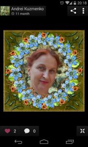 اسکرین شات 6 برنامه Flowers PhotoFrames