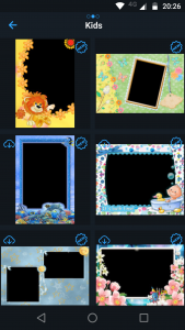 اسکرین شات 2 برنامه Kids PhotoFrames