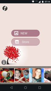 اسکرین شات 1 برنامه Love PhotoFrames