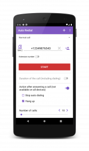 اسکرین شات 8 برنامه Auto Redial