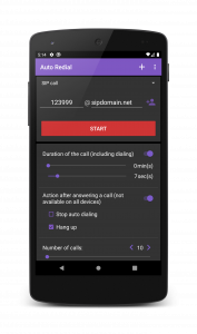 اسکرین شات 6 برنامه Auto Redial