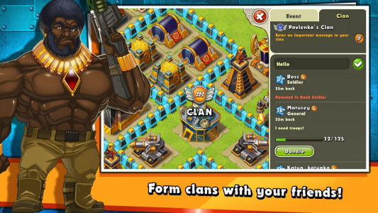 اسکرین شات بازی Jungle Heat: War of Clans 2