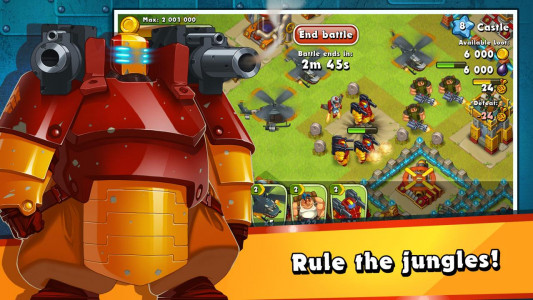 اسکرین شات بازی Jungle Heat: War of Clans 5