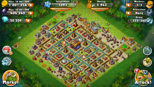 اسکرین شات بازی Jungle Heat: War of Clans 6