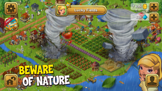 اسکرین شات بازی Farm games offline: Village farming games 2
