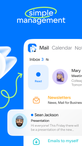 اسکرین شات 5 برنامه Mail: Email, Cloud, Calendar