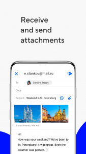 اسکرین شات برنامه Mail.ru - Email App 3