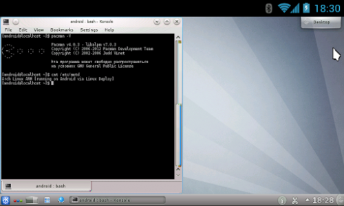 اسکرین شات برنامه Linux Deploy 7