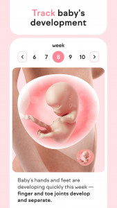 اسکرین شات 1 برنامه Pregnancy Tracker: amma